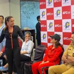 Preeti Jhangiani Instagram - What a fantastic initiative by @mumbaipolice and @ufcgymindia to train the women officials of Mumbai Police (Zone IX) by their Brazilian Master Coach Roger Almeida on self-defence. Was such a pleasure to congratulate and facilitate all the women officials of Mumbai Police Zone IX along with the fantastic @urmilamatondkarofficial and DCP Zone IX ,for their great contribution to the society at @ufcgymbandra Great initiative by @ajaymarwah @sanyogita_ramanan @istayakansari @pillai_natasha #mumbaipolice #ufcgym #womenofficers #maharashtrapolice #selfdefense