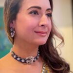 Preeti Jhangiani Instagram - She was powerful not because she wasn’t scared but because she went on so strongly, despite the fear. #happywomensday #strongwomen Jewels by @mahesh_notandass @vandanamjagwani