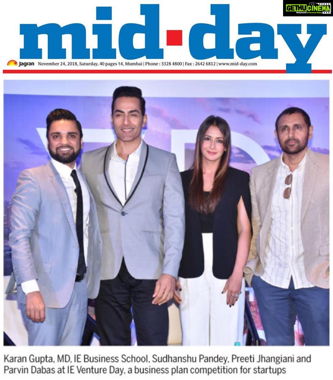 Preeti Jhangiani Instagram - @middayindia today #events #inauguration #entrepreneurship #art