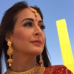 Preeti Jhangiani Instagram - #breezy day at the #beach #bhuj #shootdiaries Vijay Vilas Palace