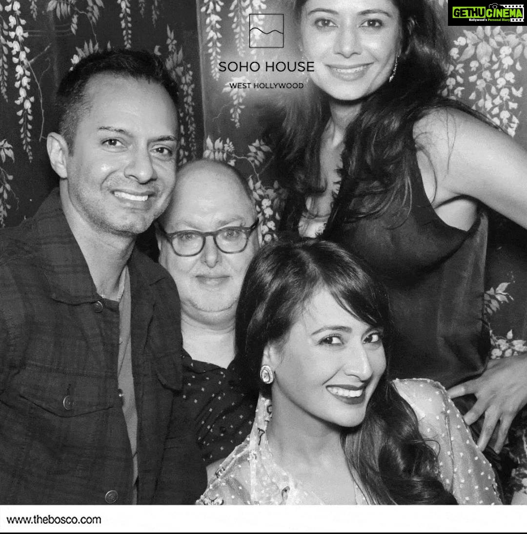 Preeti Jhangiani Instagram - Thank you dearest @gshiraz for the relaxed evening ❤️ with @poojabatra and Victor Riobo Soho House West Hollywood