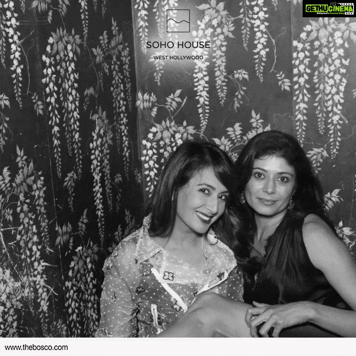 Preeti Jhangiani Instagram - Fun evening ! #sohohouse #sohohousewesthollywood #thebosco with the sweetest @poojabatra Soho House West Hollywood