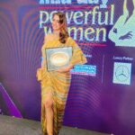 Preeti Jhangiani Instagram - Thank you @middayindia #middaypowerfulwomen for conferring me with ‘Sports Entrepreneur of the Year’ award for The @propanjaleague 🙏 Miles more to go 💪
