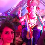 Preeti Jhangiani Instagram - With the amazing 20 foot #ganesha statue at #atlanta #georgia Thank you to all the organisers for this beautiful #darshan #ganpatibappamorya_