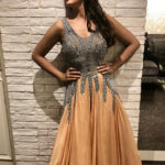 Preeti Jhangiani Instagram - And when you’re in the mood for pastels but STILL got to be glam! #asiaoneawards2018 @adsinghdesigns @ad.singh1 #adsingh