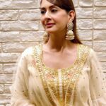 Preeti Jhangiani Instagram - Ready for the #iftaar party wearing @krupakapadialabel accessories by @hemakhasturilabel styled by @gentleman_gaga