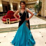 Preeti Jhangiani Instagram - At the grand finale of the wedding celebrations #lehenga #sari by @archanakochharofficial #chandbalis by @satyanifinejewels styled by @gentleman_gaga #royal #sitdowndinner #grandfinale #weddingdiaries #turkey #türkiye be Premium Bodrum