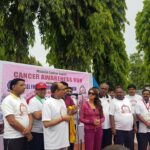 Preeti Jhangiani Instagram – Flagging off the #cancer awareness run and the #swacchbharat Abhiyan In #siligudi