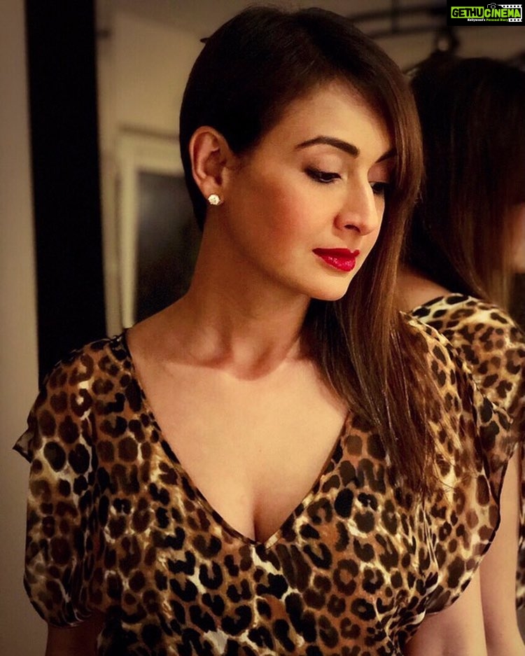 Preeti Jhangiani Instagram - When you’re ready for a crazy night out dancing but in the mood for a romantic date #nightout #romance #mood #animalprint