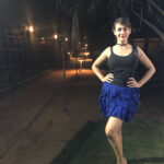 Preeti Jhangiani Instagram - In a frilly mood #goa #readyforthenight