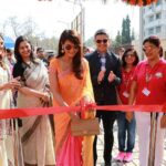Preeti Jhangiani Instagram - At the inauguration of the first annual #fiesta 2018 @chatrabhuj.narsee.school .. What an amazing atmosphere! @sujay.jairaj @minalthacker #principal Mrs Merzeen Doctor and #pta members @payalshah0109 and Juthika Khadye Chatrabhuj Narsee School Kandivali