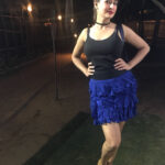 Preeti Jhangiani Instagram - In a frilly mood #goa #readyforthenight