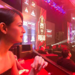Preeti Jhangiani Instagram - Watching some #heartstopping #action at @superfightleague @mtvindia #mma #sfl #mtvsuperfightleague