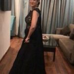 Preeti Jhangiani Instagram - Felt like a twirl 💃🏻 #bespoke #illusion #couture #gown by @adsinghdesigns adsinghdesigns #adsinghdesigns #adsingh