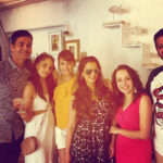 Preeti Jhangiani Instagram - Thank you dearest @urmiladab and Rehan for the fun brunch🍾 Wish you both a lifetime filled with happiness and love ❤️ with @shrimarai #adityarai @nupursagar @jaysagar @namrata_nimmy #sunday #sundayfunday #sundayvibes #brunch #brunchtime #anniversary #friends #sunglasses