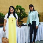 Preeti Jhangiani Instagram - What a #wonderful and #enlightening experience being the Chief Guest and inaugurating the #ikebana and #bonsai exhibition at @jamnabai.narsee.school with the beautiful and inspiring @thackerurvashi and @harsha.hinduja