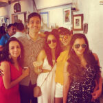 Preeti Jhangiani Instagram - Thank you dearest @urmiladab and Rehan for the fun brunch🍾 Wish you both a lifetime filled with happiness and love ❤️ with @shrimarai #adityarai @nupursagar @jaysagar @namrata_nimmy #sunday #sundayfunday #sundayvibes #brunch #brunchtime #anniversary #friends #sunglasses