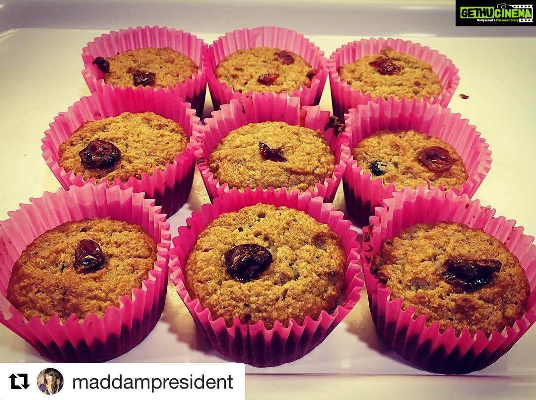 Preeti Jhangiani Instagram - #Repost @maddampresident (@get_repost) ・・・ Almond flour cranberry muffins for the win! #menkaskitchen #glutenfree #eatclean #iatetwoalready