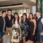 Preeti Jhangiani Instagram - Thank you @sujay.jairaj and @minalthacker for such a fun evening and wish you both years and years of fun and laughter 😘 with @dabasparvin and @manieshpaul