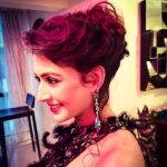 Preeti Jhangiani Instagram - All set for the big Zee Entertainment Awards! Outfit by #TannyaAhuja #Kimmaya , stunning earrings by @anmoljewellers @ishudat and hair by the fabulous @eltonsteve 💁🏻💫 #bigzeeawards2017 #bigzeeawards