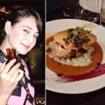 Preeti Jhangiani Instagram - Good food, good wine and great company! Thank you for the pic Shaney😘 #estellajuhu #eveningwithfriends #bakedcrabmeat @sp18er
