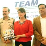 Preeti Jhangiani Instagram – With Parambir Singh – Thane Comissioner of Police and Sanjeev Jaiswal – Municipal Comissioner Thane at the TEAM event #thanetrafficpolice #jaimaharashtra