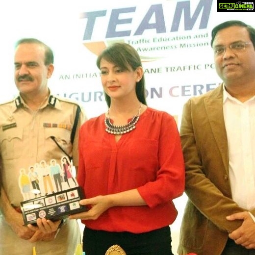 Preeti Jhangiani Instagram - With Parambir Singh - Thane Comissioner of Police and Sanjeev Jaiswal - Municipal Comissioner Thane at the TEAM event #thanetrafficpolice #jaimaharashtra