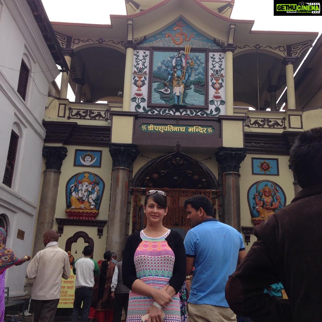Preeti Jhangiani Instagram - Beautiful#calm#peace#pashupatinathmandir
