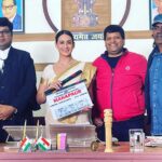 Preeti Jhangiani Instagram - Start of delving into a new character… #Mahapaur With director Avinash Gupta @avidirector and renowned cinematographer from Chennai Bharani Kannan Lucknow, Uttar Pradesh