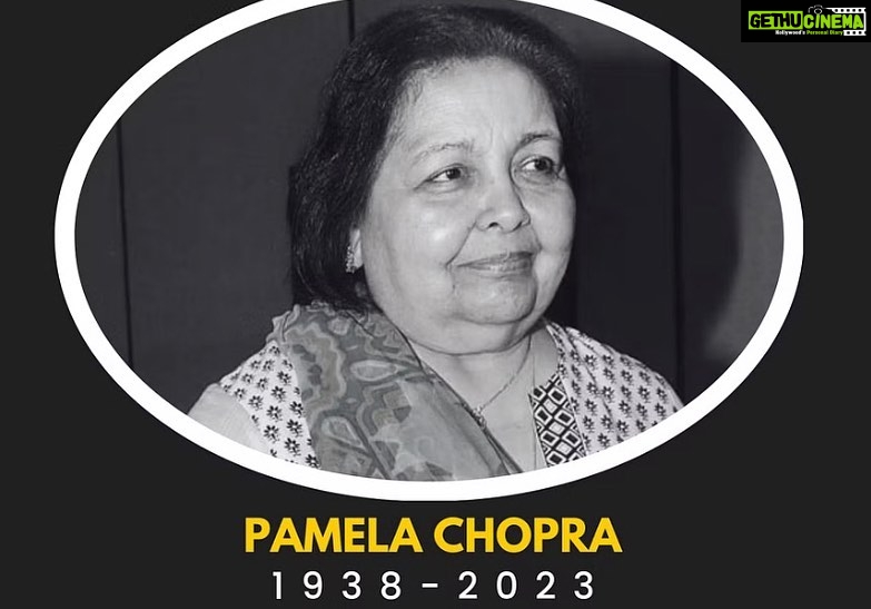 Preeti Jhangiani Instagram - Rip Pam Aunty. The lady who touched everyone’s heart with her graciousness , kindness and sweetest smile . May God give strength to Adi, Uday , the family and everyone who loved her 🙏 #pamelachopra