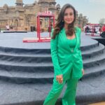 Preeti Jhangiani Instagram - Managed to catch the calm just before the show started ! Still can’t believe we managed to pull this off!! @propanjaleague ranking tournament at the majestic #GwaliorFort ! Gwalior Fort