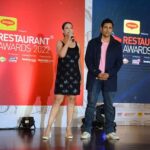 Preeti Jhangiani Instagram - At the @restaurant.india awards last Friday…giving some awards with @jhangianipreeti hopefully i will always get dinner reservations wherever I want after this ;) #restaurantindia @franchiseindia_ #restaurantawards