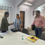 Preeti Jhangiani Instagram - Was lovely meeting the Hon Minister for Sports, Art & Culture and Youth Affairs in Govt of Goa, Shri @govindgaudeofficial @varadarchaeologist @propanjaleague #armwrestling #propanjaleague #armwrestlingindia