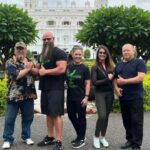 Preeti Jhangiani Instagram - Fantastic day out, just a day before the @propanjaleague ranking tournament exploring the magnificent Jai Vilas Palace @gwaliorpalace with the amazing @monstermichaeltodd and his beautiful wife Rebecca @mrsmonstertodd , @asian_armwrestling_federation President Mr.Jeenbek and @world_armwrestling_federation_ Master referee Mr. Sergey Sokolov @sosrefere So proud of our country’s rich culture and heritage 🇮🇳 Gwalior