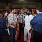 Preeti Jhangiani Instagram - What a pleasure and honour to meet and interact with Hon. Minister for Sports and Youth Affairs, Excise and prohibition, Tourism, Culture and Archeology , Telengana , Shri V Srinivas Goud Garu @vsrinivas_goud at the 44th National @indianarmwrestlingfed Nationals, along with @dabasparvin @hashimzabeth @mustafaaliayub and Mr.Jhaleel Thank you Sir for promoting #armwrestling and inspiring our athletes @propanjaleague #propanjaleague #indianarmwrestling Gachibowli Stadium
