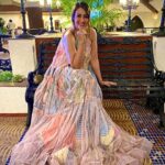 Preeti Jhangiani Instagram - Absolutely love @geishadesigns .. Thank you for the perfect outfit always ❤️ For @rikezablockchain #aarambh2022 #sportentrepreneur @propanjaleague Styled by @gentleman_gaga Jewellery @aquamarine_jewellery Caravela Beach Resort Goa