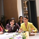 Preeti Jhangiani Instagram - What a fantastic evening with @aabhabakaya and the awesome ladies of @ladieswlead at the Titan’s only soirée @lodha_luxury , where we discussed challenges and experiences as women leaders in sport alongside the fantastic @vitadani7 and our @propanjaleague champ @thearmwrestlergirl Thank you @thearmwrestlergirl for the fun Panja challenge at the end ! #ladieswholead #womenpower #womenempoweringwomen #armwrestling #armwrestlingleague #propanjaleague #preetijhangiani #sport #womeninsport #womeninsports Lodha Ciel
