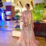 Preeti Jhangiani Instagram - Absolutely love @geishadesigns .. Thank you for the perfect outfit always ❤️ For @rikezablockchain #aarambh2022 #sportentrepreneur @propanjaleague Styled by @gentleman_gaga Jewellery @aquamarine_jewellery Caravela Beach Resort Goa