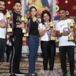 Preeti Jhangiani Instagram - What an amazing atmosphere ! Had a fantastic time @delhiarmwrestling 20th state championship! Congratulations to the entire team and @laxman_singh_bhandari for their amazing effort and for all their years promoting the sport! Congrats to all the winners! @propanjaleague @dabasparvin Outfit : @reemaanandlabel