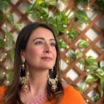 Preeti Jhangiani Instagram - Happiness is an inside job Thank you Maryam Khan @zevar.foryouforever for these customised Chandbalis #earrings #indianwear #chandbaliyan