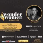 Preeti Jhangiani Instagram – Excited to be on the panel of Wonder Women 100 and to talk about how Women entrepreneurs are driving the next wave of business growth!

@propanjaleague 

@wordsworkpr 
@indiantelevisiondotcom 
@zoom 
@tellychakkar 
@animationxpress 
@facebookwatch