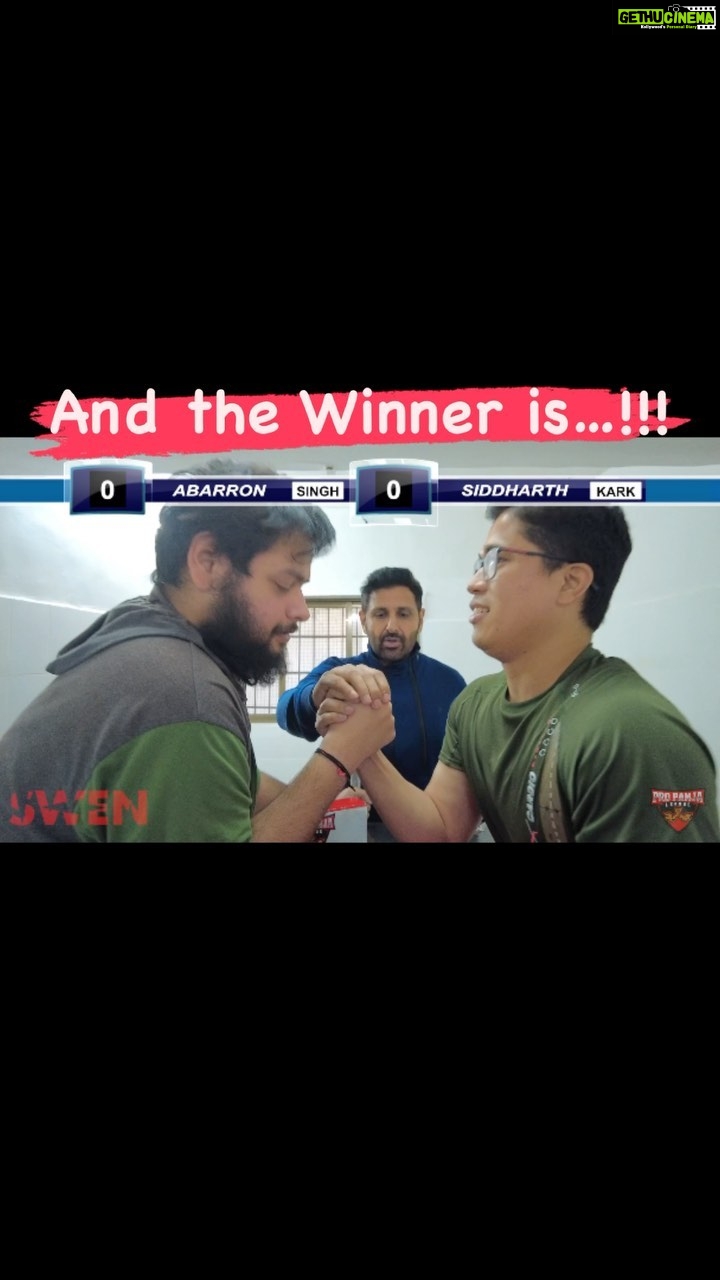 Preeti Jhangiani Instagram - So today we had a #panja #armwrestling match in the @swenentertainment office ! Siddharth and Abarron had beaten everyone else in the office so we decided to have a befitting finale for them to sag with a best of 5 match! In the @propanjaleague even the office match’s are entertaining!!! 🔥✌🏻 watch ! . . . . . . . . . . . . . . . . . . . ______ #armwrestler #armwrestlers #armwrestlingchampion #armwrestlingchamp #fightclub #matchup #officechallenge Mumbai, Maharashtra