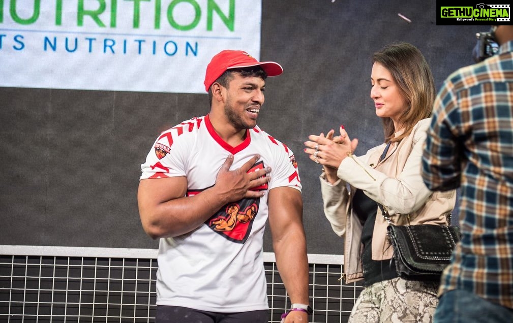 Preeti Jhangiani Instagram - Congratulations @sachinngoyal on your amazing victory at the @sheruclassic @ihff_olympia_india supported by @propanjaleague and conducted by the @indianarmwrestlingfed Thank you @mohit.mewani for the support!