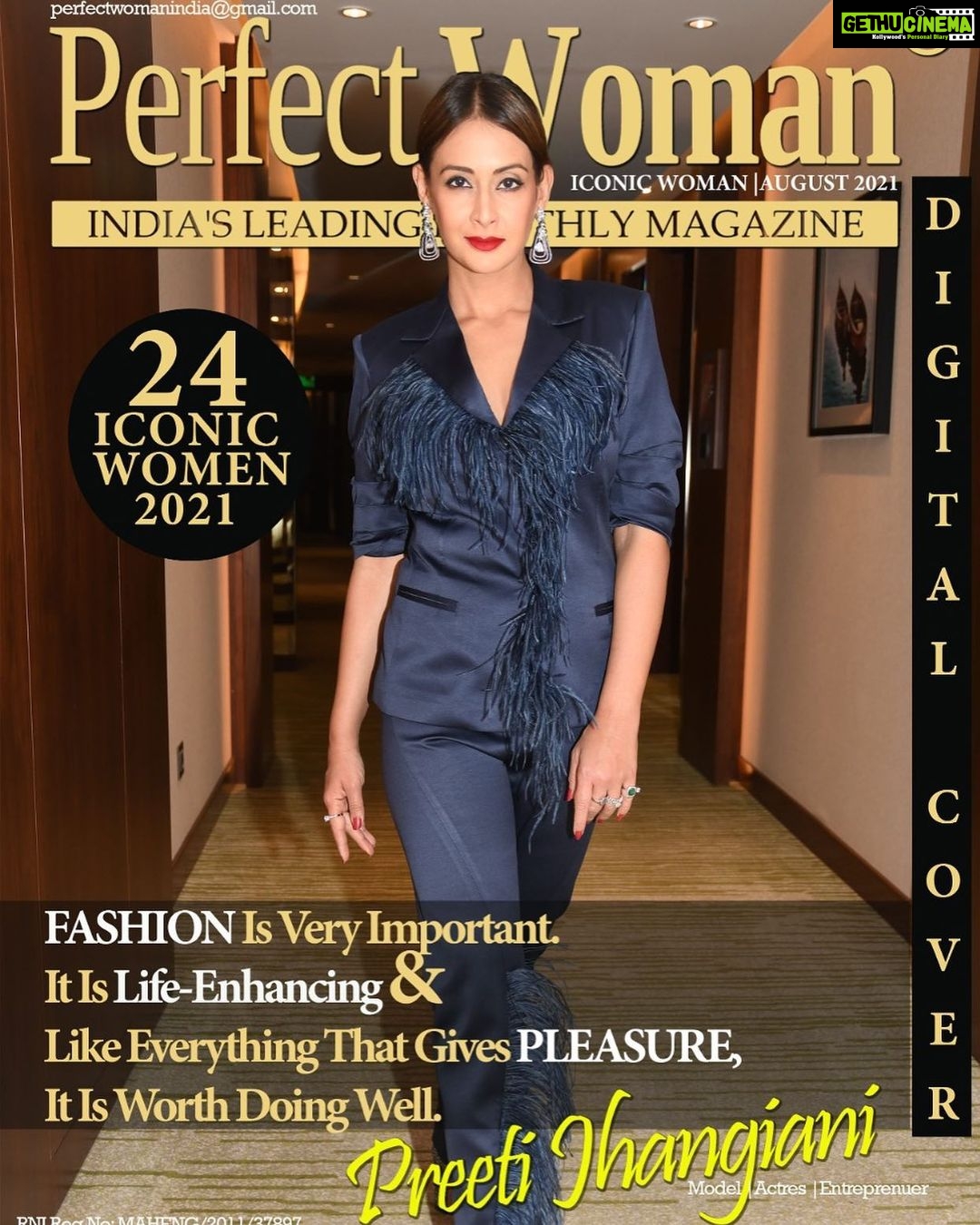 Preeti Jhangiani Instagram - Dream and you shall be. #pwm @perfectwomanmagazine @perfectwomanpublication @drkhooshigurubhai #editor @gurubhaithakkar #md @dr.geetsthakkar @dharmishthadagia Cover Credits Pic courtesy: @sabadphotovideo Camera: @nikonindiaofficial #nikonz7 Outfit: @kashmiraaofficial Styled by : @gentleman_gaga Cover Designed by @chandresh.thakkar.96 #perfectwomanteam #petfectwomanmagazine @maddygurubhai Artist Reputation management @shimmerentertainment @lathiwalatasneem @namitarofficial