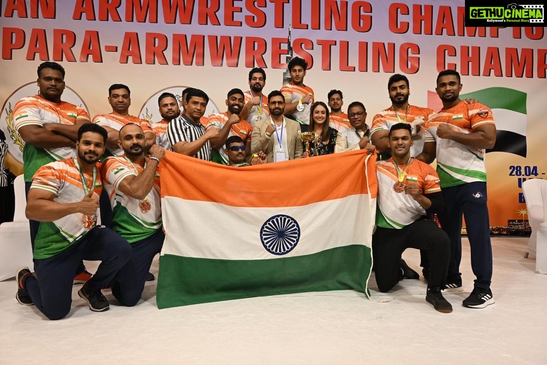 Preeti Jhangiani Instagram - @asian_armwrestling_federation India 🇮🇳🇮🇳🇮🇳🔥🔥🔥 Bahi Ajman Palace Hotel