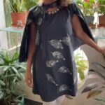 Preeti Jhangiani Instagram - I’m in charge of how I feel and today I’m choosing happiness 😊 Thank you @a_inspiraars.online.shopping for this beautiful hand painted Pearl cape outfit