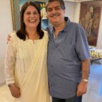 Preeti Jhangiani Instagram - The #rakhi celebrations continue! Thank you @kirancooladvani and @advanibhagwan for the beautiful evening!