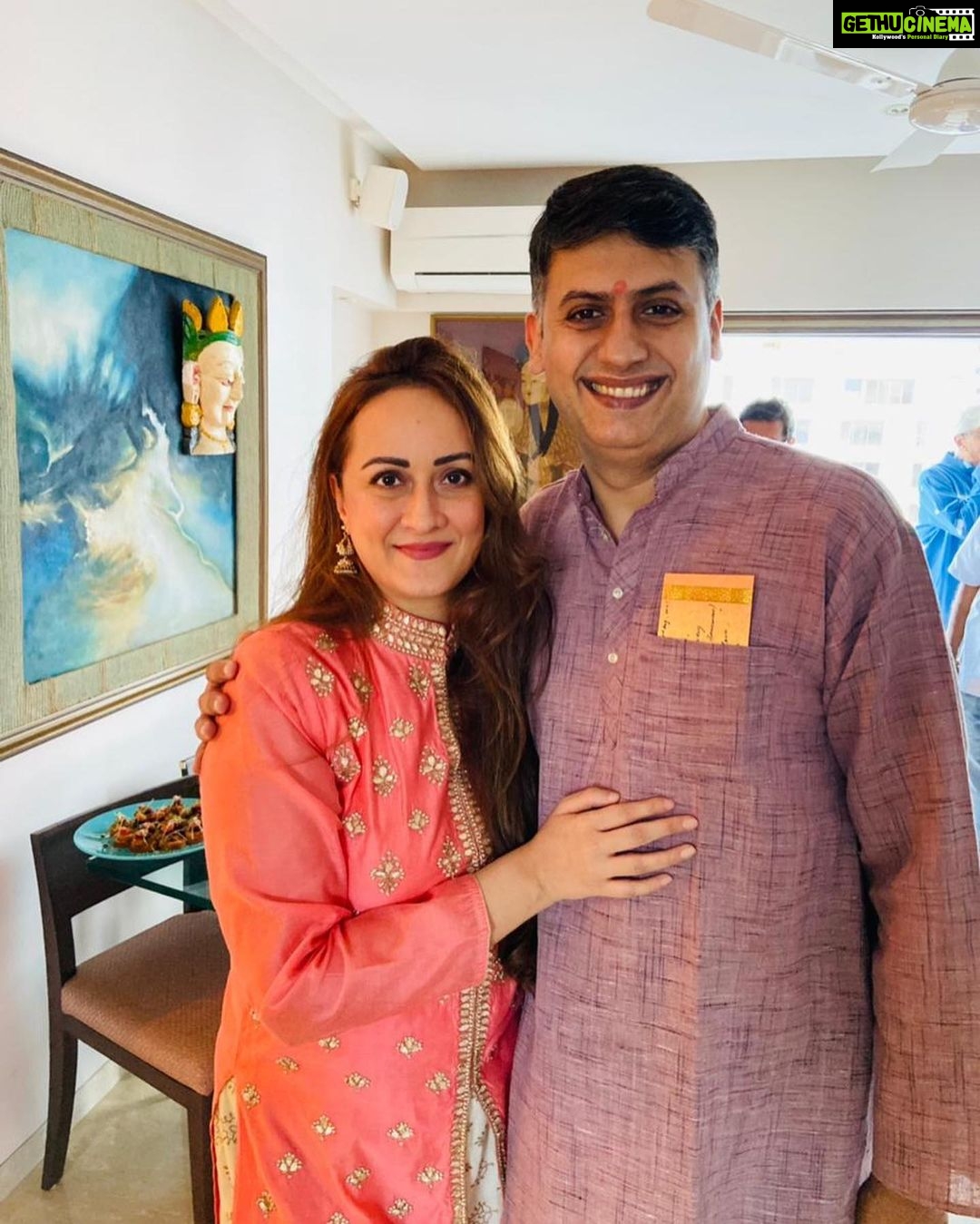 Preeti Jhangiani Instagram - The #rakhi celebrations continue! Thank you @kirancooladvani and @advanibhagwan for the beautiful evening!