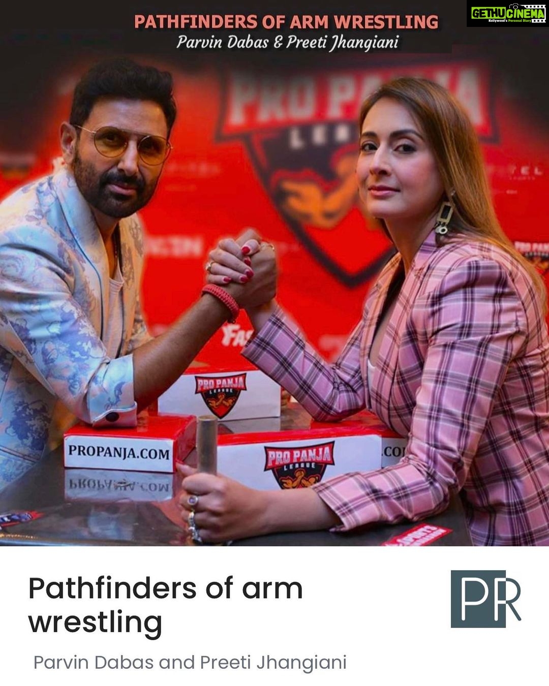 Preeti Jhangiani Instagram - Thank you @tprecedence for this fab cover and article ! Go to my stories and swipe up for the entire article @propanjaleague @dabasparvin #armwrestling #armwrestlingindia #propanjaleague