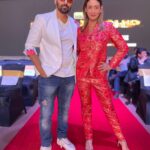 Preeti Jhangiani Instagram - Ready for the #BattleOfTheShip @majesticpridegroup casino Goa! Going live soon on @bookmyshowin Super excited for the @singhvijender fight and of course the @propanjaleague bouts ! @dabasparvin @neeravtomar @iosboxing @ios_sports Parvin and me dressed by : @nm_design_studio Live on https://www.facebook.com/vijendersinghboxer/videos/871710456727328/ Majestic Pride Group
